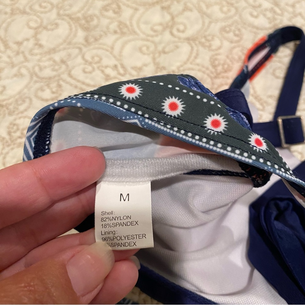 Women’s Multicolor Patterned Two Piece Bikini Siz… - image 6